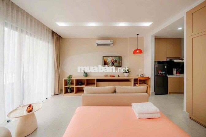 CHO THUÊ CĂN HỘ BAN CÔNG SIÊU ĐẸP GẦN CẦU KIỆU ( HOÀNG SA ) GIÁ RẺ T8