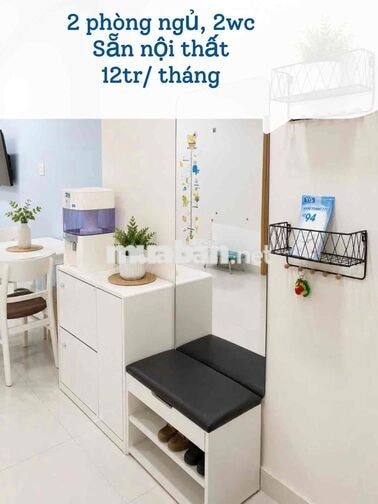 cho thuê chung cư Tara Residence Q8 - 68m2 : 2 phòng ngủ, 2wc 11.5tr
