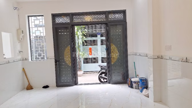 Nhà mới, Ngang 7,8m x D9m, 152/2 Bông Sao P5, Q8, 1trệt, 2 lầu, ST.