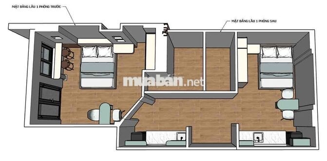 🧧DỰ ÁN MỚI PHAN XÍCH LONG 40M2 TÁCH BẾP GIẶT PHƠI RIÊNG TRONG PHÒNG
