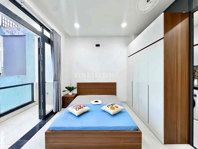 PN TÁCH BẾP BAN CÔNG FULL NỘI THẤT Y HÌNH MẶT TIỀN ĐƯỜNG NGUYỄN OANH