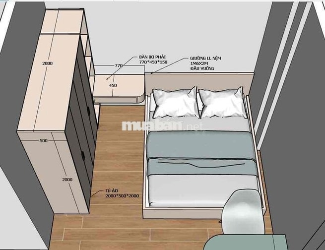 🧧DỰ ÁN MỚI PHAN XÍCH LONG 40M2 TÁCH BẾP GIẶT PHƠI RIÊNG TRONG PHÒNG