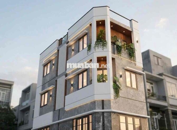 Bán nhà 5.8x11.5m, 2 lầu, full nội thất, góc 2mt, HXH, sát KDC AS