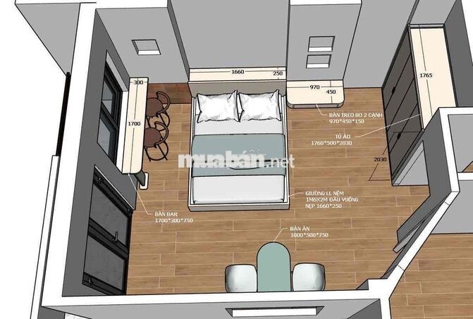 🧧DỰ ÁN MỚI PHAN XÍCH LONG 40M2 TÁCH BẾP GIẶT PHƠI RIÊNG TRONG PHÒNG