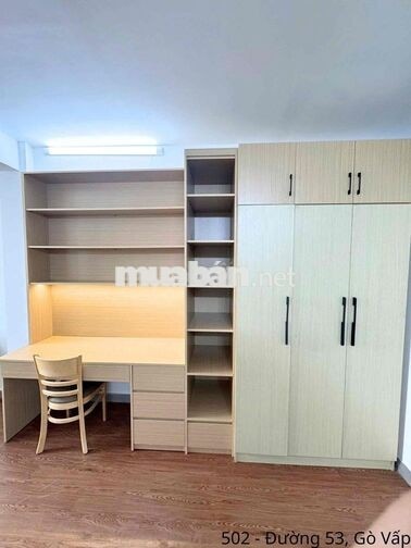 Studio Full nội thất cửa sổ- ban công- 1pn tách bếp 4tr5-4tr9