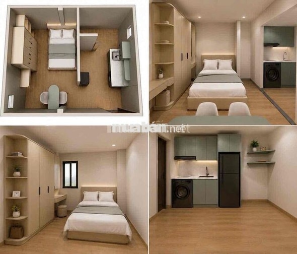 🧧DỰ ÁN MỚI PHAN XÍCH LONG 40M2 TÁCH BẾP GIẶT PHƠI RIÊNG TRONG PHÒNG