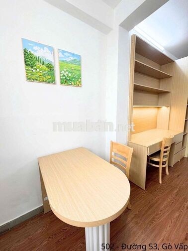 Studio Full nội thất cửa sổ- ban công- 1pn tách bếp 4tr5-4tr9