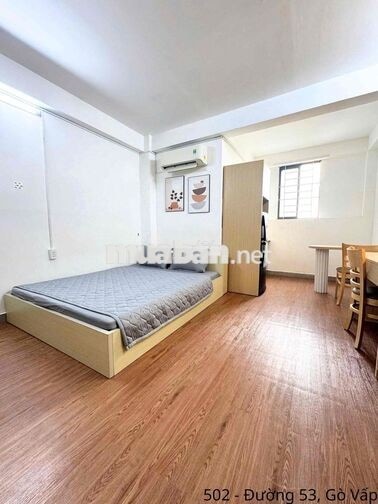 Studio Full nội thất cửa sổ- ban công- 1pn tách bếp 4tr5-4tr9
