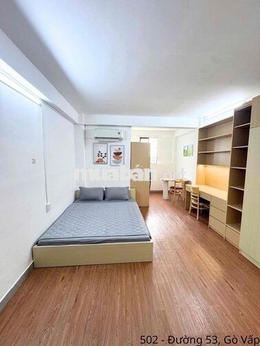 Studio Full nội thất cửa sổ- ban công- 1pn tách bếp 4tr5-4tr9