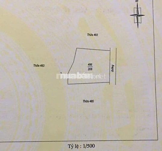 208M2 ĐẤT THỔ CƯ VĂN XÁ, ĐỨC LÝ, LÝ NHÂN, HÀ NAM (CŨ)