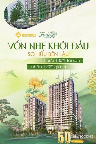 Mở bán căn hộ Sun FourS Tower view sông - biển, chiết khấu 26.5%