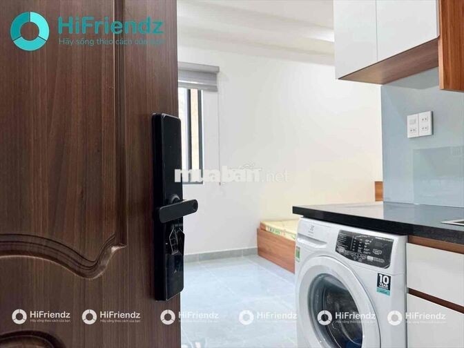 STUDIO FULL NỘI THẤT MÁY GIẶT RIÊNG NGAY PHẠM VĂN ĐỒNG