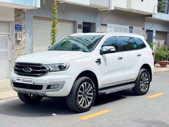 Ford Everest Titanium 4x4 2019 Trắng 54.000 km