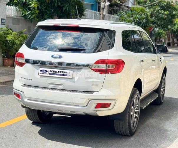 Ford Everest Titanium 4x4 2019 Trắng 54.000 km