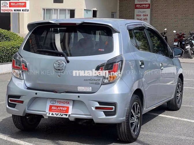 Toyota Wigo 1.2MT 2020 Bạc 53.000 km