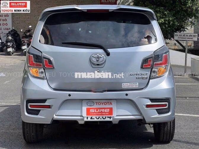Toyota Wigo 1.2MT 2020 Bạc 53.000 km