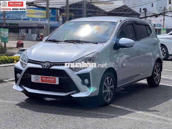 Toyota Wigo 1.2MT 2020 Bạc 53.000 km