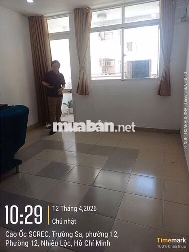 Tôi bán Screc Tower, Q3 DT 59m2, 2PN 1WC giá 3,45 tỷ