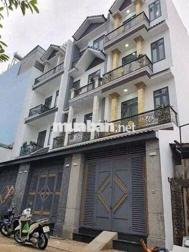 Nhà Phú Thọ Hoà, 4x17m, 3 lầu sân thượng nhà bao đẹp, 5 PN