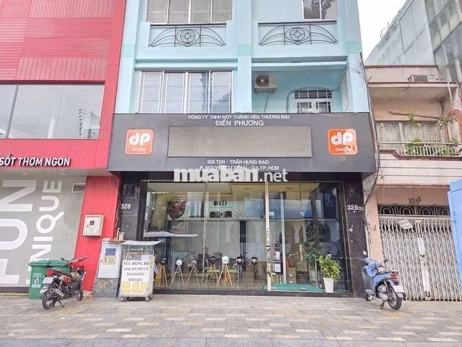 🏛7,2mx5m🏛Nhà mặt tiền ngã tư Trần Hưng Đạo & Nguyễn Văn Cừ, Quận 1❌