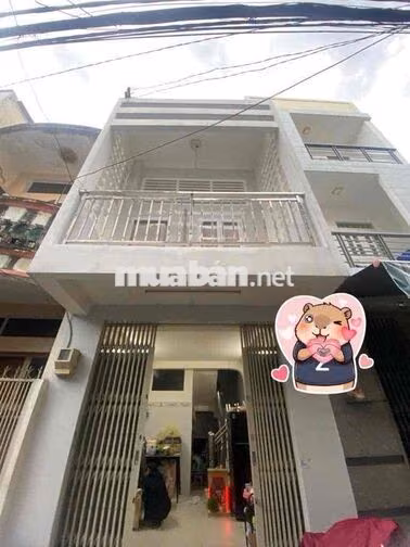 Bán nhà 3 Tầng, sát chợ Xóm Củi quận 8, ngang 3,3m x 6,5m, nhỉnh 3 tỷ
