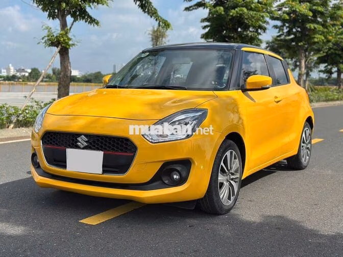 Suzuki Swift GLX 1.2CVT 2020 Vàng 5 vạn bao chuẩn
