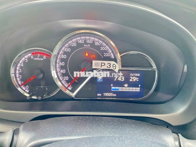 Toyota Vios 1.5G CVT 2023 Trắng 19,505 km