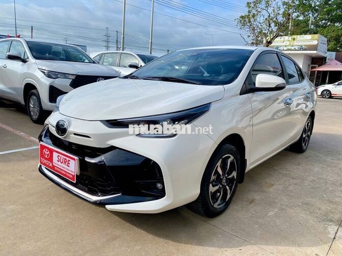 Toyota Vios 1.5G CVT 2023 Trắng 19,505 km
