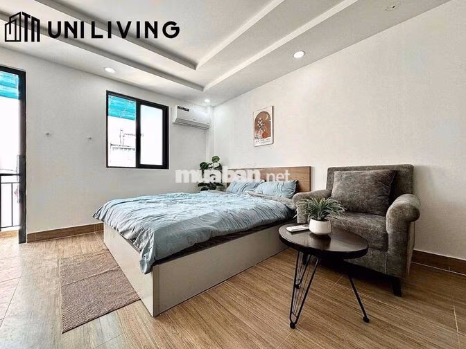 Studio Full nội thất ban công rộng gần ngay trung tâm Q1