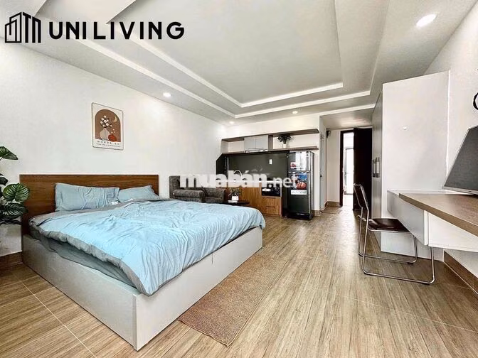 Studio Full nội thất ban công rộng gần ngay trung tâm Q1