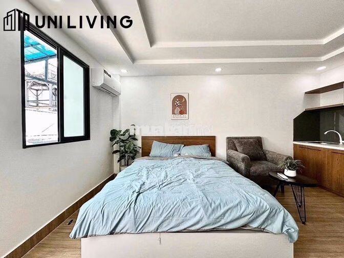 Studio Full nội thất ban công rộng gần ngay trung tâm Q1