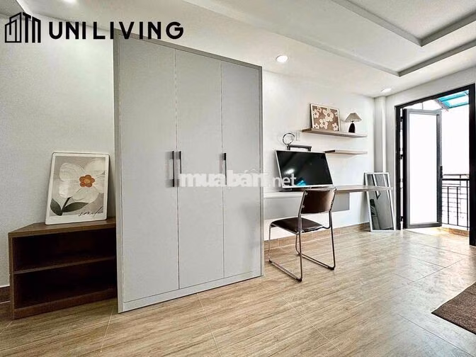 Studio Full nội thất ban công rộng gần ngay trung tâm Q1