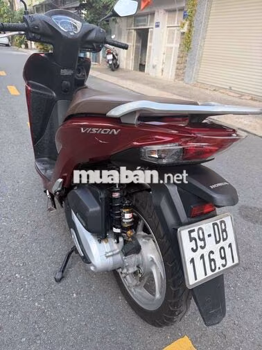 Honda Vision 2024 Đỏ Bs Thành Phố