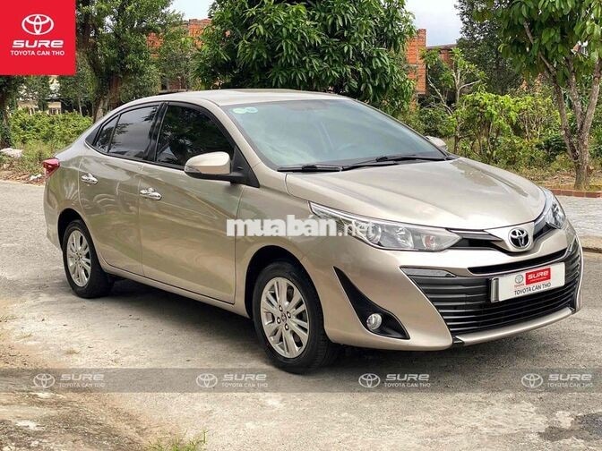 Toyota Vios G 2019 Tự động Nâu vàng 90.000 km
