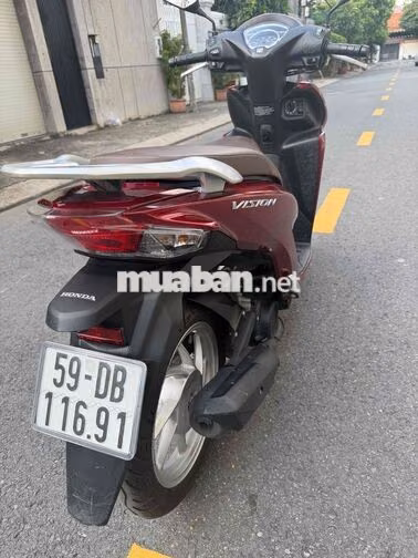 Honda Vision 2024 Đỏ Bs Thành Phố