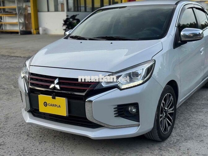 Mitsubishi Attrage 1.2 CVT 2021 Trắng Tự động