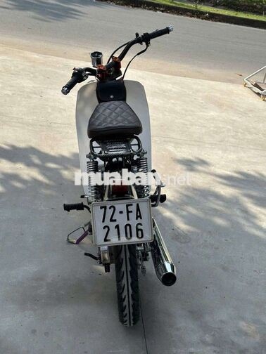 Honda Cub kiển Xanh, Trắng Carbon