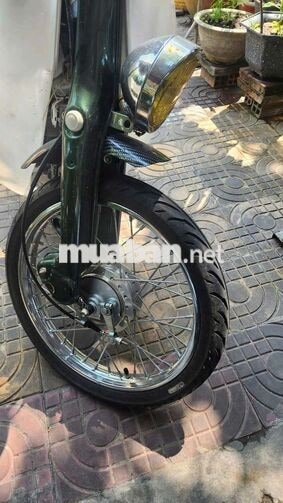 Honda Cub kiển Xanh, Trắng Carbon