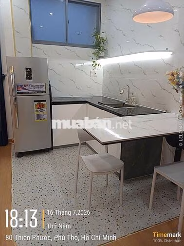 Thang máy 2PN  Đường Lý Thường Kiệt, 3,25 tỷ, 55m2, Quận 11, HCM