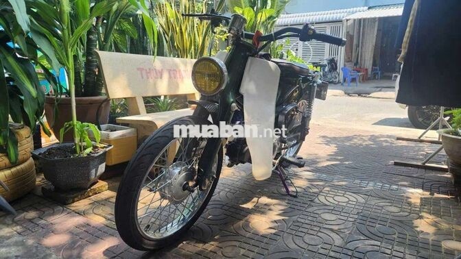 Honda Cub kiển Xanh, Trắng Carbon