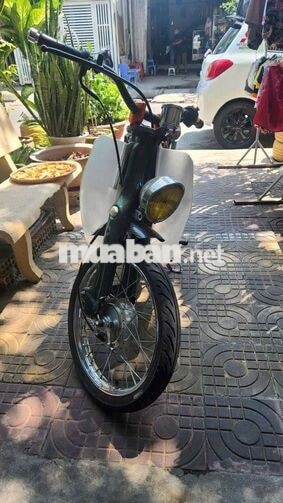 Honda Cub kiển Xanh, Trắng Carbon