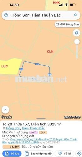 Cần bán gấp 3200m đất view suối, có 200m thổ cư.
