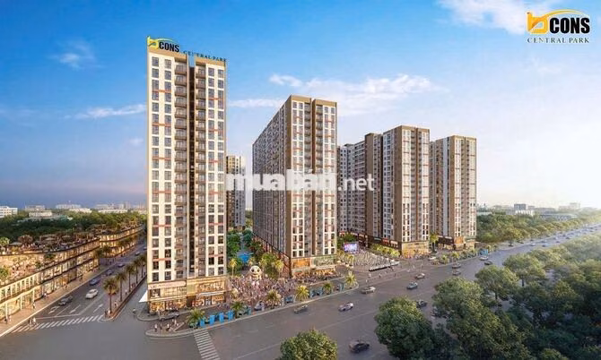 Sức hút của căn hộ CENTRAL PARK ngay Vincom Biên Hòa, căn 2pn 2wc