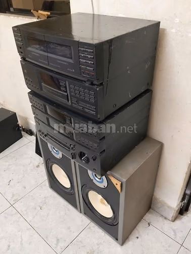 Bán bộ dàn máy và cập loa thùng.