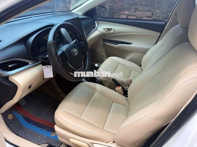 Toyota Vios E 2019 Số sàn Trắng 130000 km