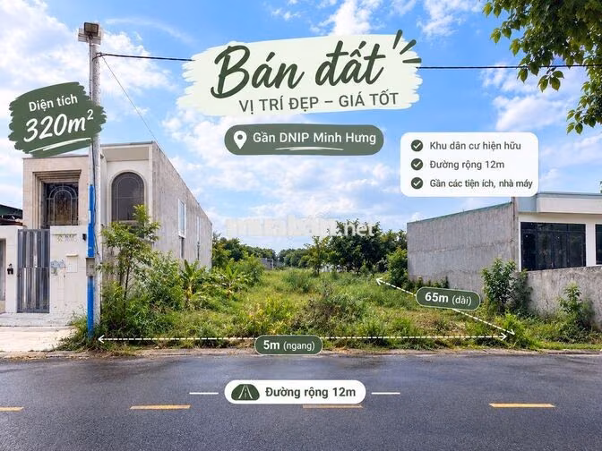 Bán đất gần KCN DNIP MINH HƯNG ngay NGÃ TƯ CHƠN THÀNH