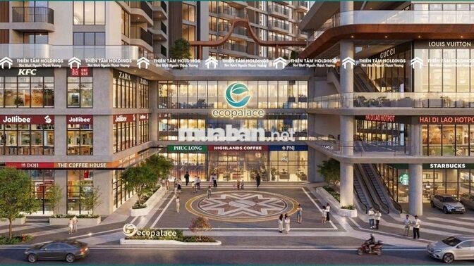4,1 TỶ – CĂN HỘ CAO CẤP 3PN ECOPALACE BUÔN MA THUỘT