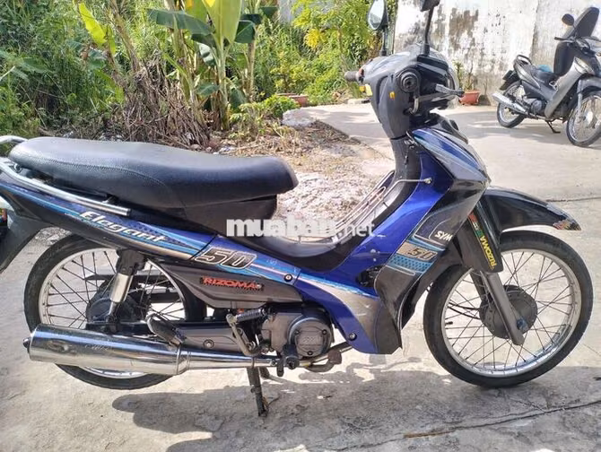 SYM Elegant 50cc Đen, Xanh