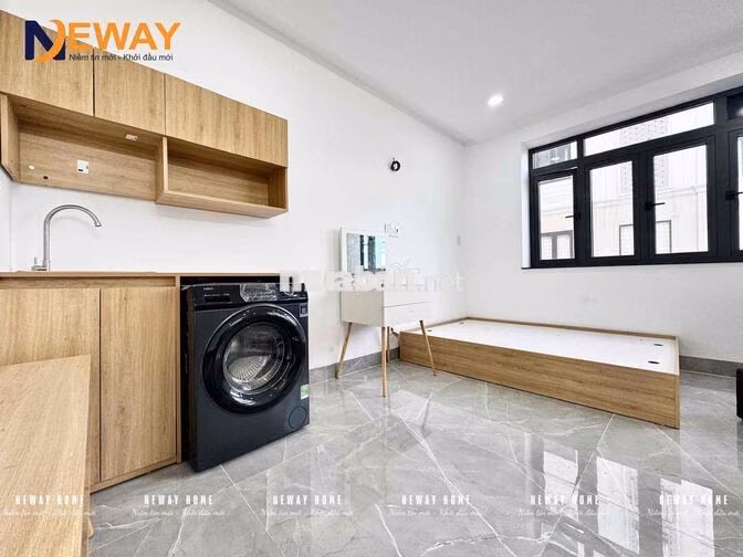 CHO THUÊ CĂN HỘ DỊCH VỤ MỚI XÂY FULL NỘI THẤT THOÁNG MÁT GIÁ RẺ