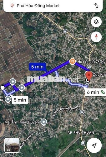 🔥 CHÍNH CHỦ BÁN ĐẤT MTĐ 487 – NHUẬN ĐỨC, CỦ CHI 🔥 Full thổ 130,8m2